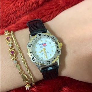 2 tone Tommy Hilfiger watch